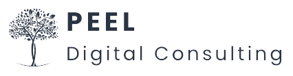 Peel Digital Consulting horizontal logo