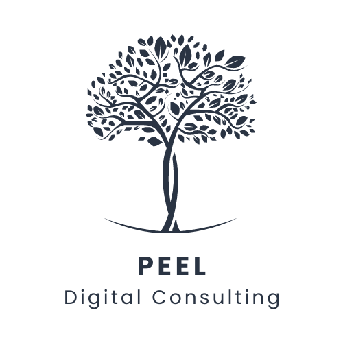 Peel Digital Consulting vertical logo